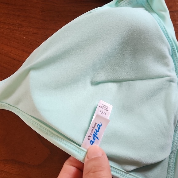 LA VIE EN ROSE bikini swimsuit XLbottoms Ltop - Picture 12 of 12